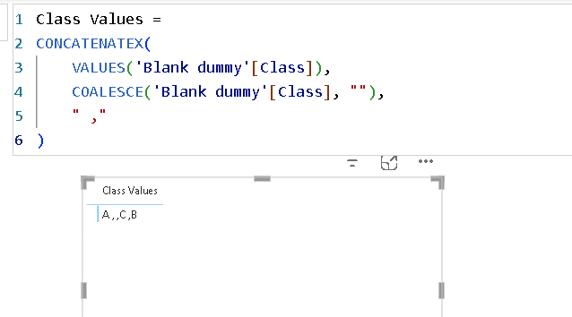 Using VALUE function in DAX example