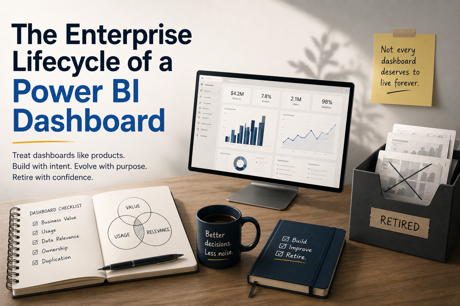 The Enterprise Lifecycle of a Power BI Dashboard